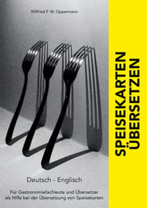 Speisekarten übersetzen - Deutsch / Englisch