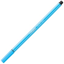 Feutre de dessin pointe moyenne - STABILO - Bleu fluo - Pen 68