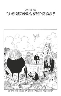 One Piece édition originale - Chapitre 493 - Tu me reconnais, n'est-ce pas ?