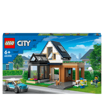 LEGO® 60398 - La maison familiale et la voiture électrique - LEGO® City