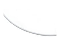 Anneau en métal blanc Créalia - 20cm