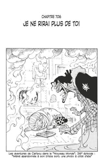One Piece édition originale - Chapitre 706 - Je ne rirai plus de toi