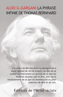 La phrase infinie de Thomas Bernhard