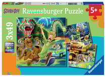 Puzzles 3x49 pièces - Les aventures de Scooby-Doo