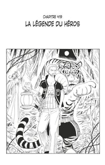 One Piece édition originale - Chapitre 419 - La légende du héros