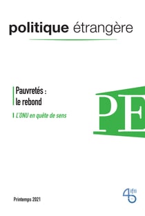 Pauvretés : le rebond - L'ONU en quête de sens