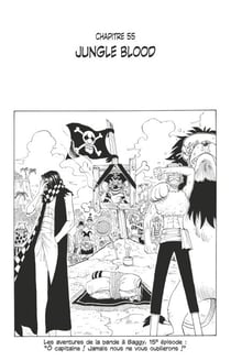 One Piece édition originale - Chapitre 55 - Jungle blood