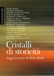 Cristalli di storicità - Saggi in onore di Remo Bodei