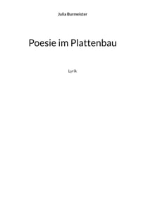 Poesie im Plattenbau - Lyrik
