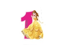 BOUGIE PRINCESS DIS N°2 PRIN DISNEY