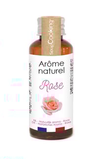 Arôme naturel liquide - ScrapCooking® - Rose - 40 mL