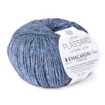 Fil à tricoter Plassard - Macaron - Jeans
