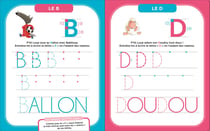 P'tit Loup : mes activités effaçables : lettres bâtons