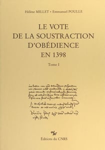 Le vote de la soustraction d'obédience en 1398 (1)