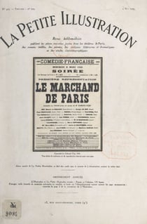 Le marchand de Paris - Comédie en trois actes. Le marchand de Paris a été représenté pour la première fois, le 6 mars 1929 à la Comédie-Française