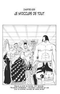 One Piece édition originale - Chapitre 639 - Je m'occupe de tout