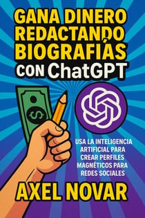 Gana dinero redactando biografías con ChatGPT: Usa la inteligencia artificial para crear perfiles magnéticos para redes sociales - Ingresos Inmediatos para Principiantes, #9