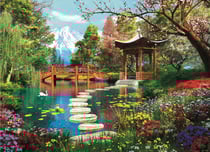 Puzzle 1000 pièces - High Quality Collection - Fuji garden