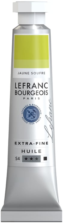 Peinture à l'huile extrafine - 20ml - jaune soufre