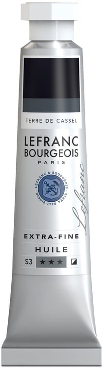 Peinture à l'huile Lefranc Bourgeois - Extra-fine - 20 ml - Terre de cassel