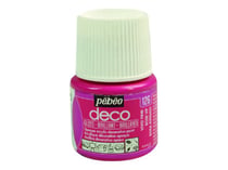 Peinture Déco Pébéo Brillante 45 ml - Jaune