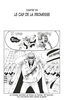 One Piece édition originale - Chapitre 104 - Le cap de la promesse