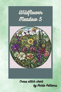 Wildflower Meadow 5 - Stained Glass Plants, #5