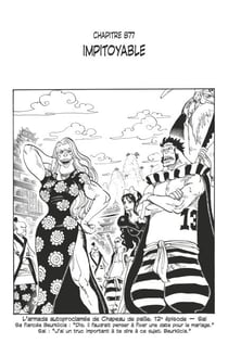 One Piece édition originale - Chapitre 877 - Impitoyable