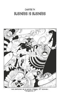 One Piece édition originale - Chapitre 74 - Business is business