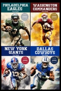 NFL Fun Facts - NFC East Bundle - 4000+ Fun Facts - Trivia Ape NFL Team Series, #100