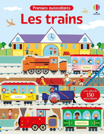 Les trains - Autocollants Usborne