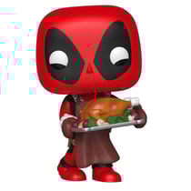 Figurine Funko POP - Marvel - Deadpool Holiday avec dinde n°534