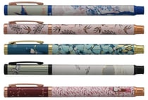 1 stylo plume - Bleu - Ink oiseaux majoliques - Modèles assortis