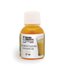 Flacon colorant liquide jaune - 27 ml