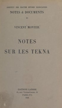 Notes sur les Tekna