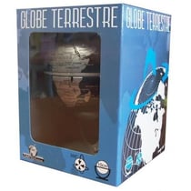 Globe terrestre tournant politique