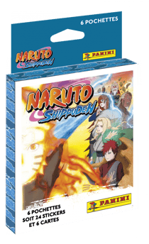 6 pochettes - Naruto Shippuden - Panini