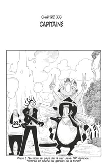One Piece édition originale - Chapitre 333 - Capitaine