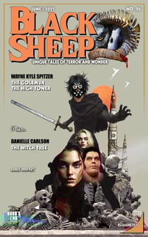 Black Sheep: Unique Tales of Terror and Wonder No. 24 / June 2025 - Black Sheep Magazine, #24