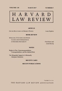 Harvard Law Review: Volume 130, Number 5 - March 2017