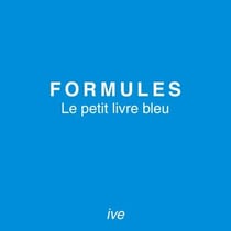 Formules - Le petit livre bleu