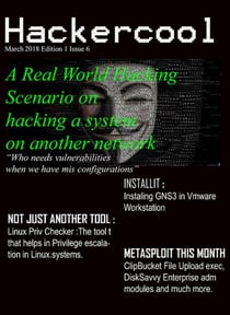 Hackercool Magazine Mar2018 Issue - 1, #6