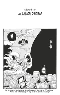 One Piece édition originale - Chapitre 770 - La lance d'Erbaf