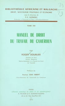 Manuel de droit du travail du Cameroun
