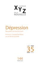 XYZ. La revue de la nouvelle. No. 144, Hiver 2020 - Dépression