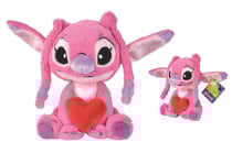 Peluche Disney - Angel tenant un coeur - 25 cm
