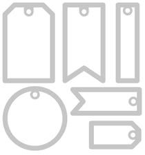 Artemio - Matrice de découpe - Etiquettes