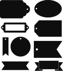 Artemio - Matrice de découpe - Etiquettes