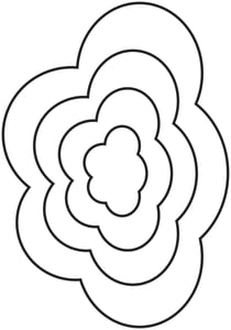 Artemio - Matrice de découpe - Nuages