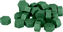 Artemio - Perles de cire hexagonales - 30 g - Vert foncé